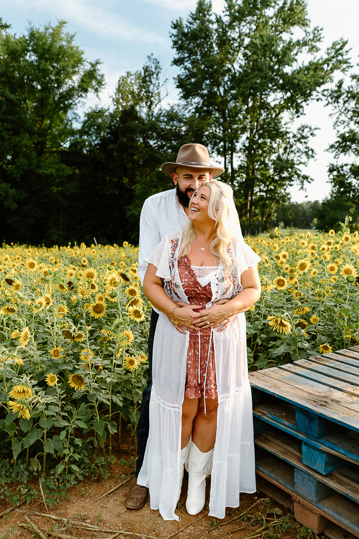 Charlotte NC sunflower fields